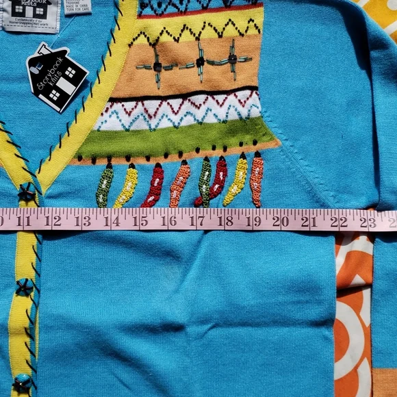 NWT - 🌵🌶 Hot Tamale Storybook Knits sweater - Picture 7 of 10